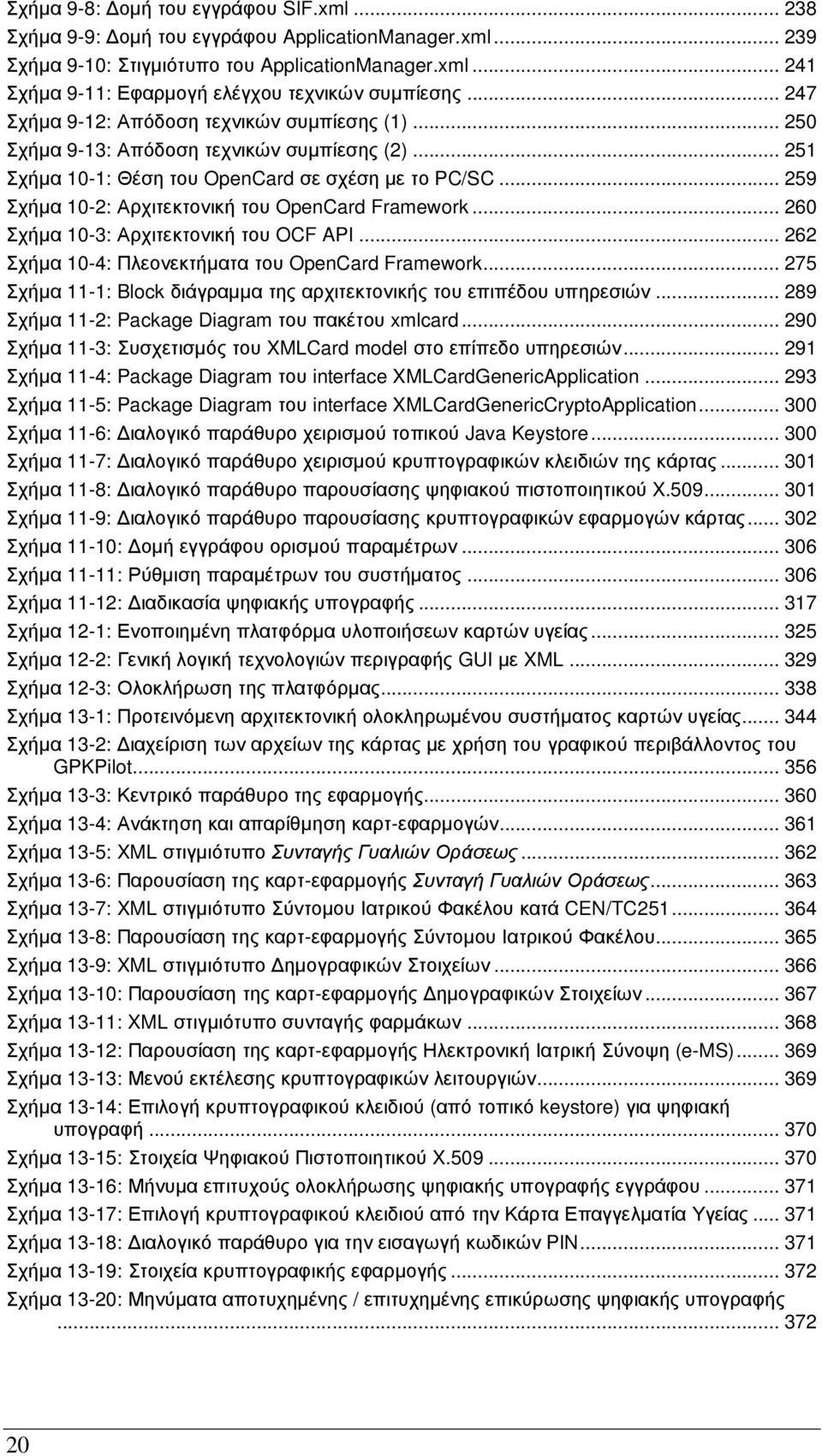 .. 259 Σχήµα 10-2: Αρχιτεκτονική του OpenCard Framework... 260 Σχήµα 10-3: Αρχιτεκτονική του OCF API... 262 Σχήµα 10-4: Πλεονεκτήµατα του OpenCard Framework.