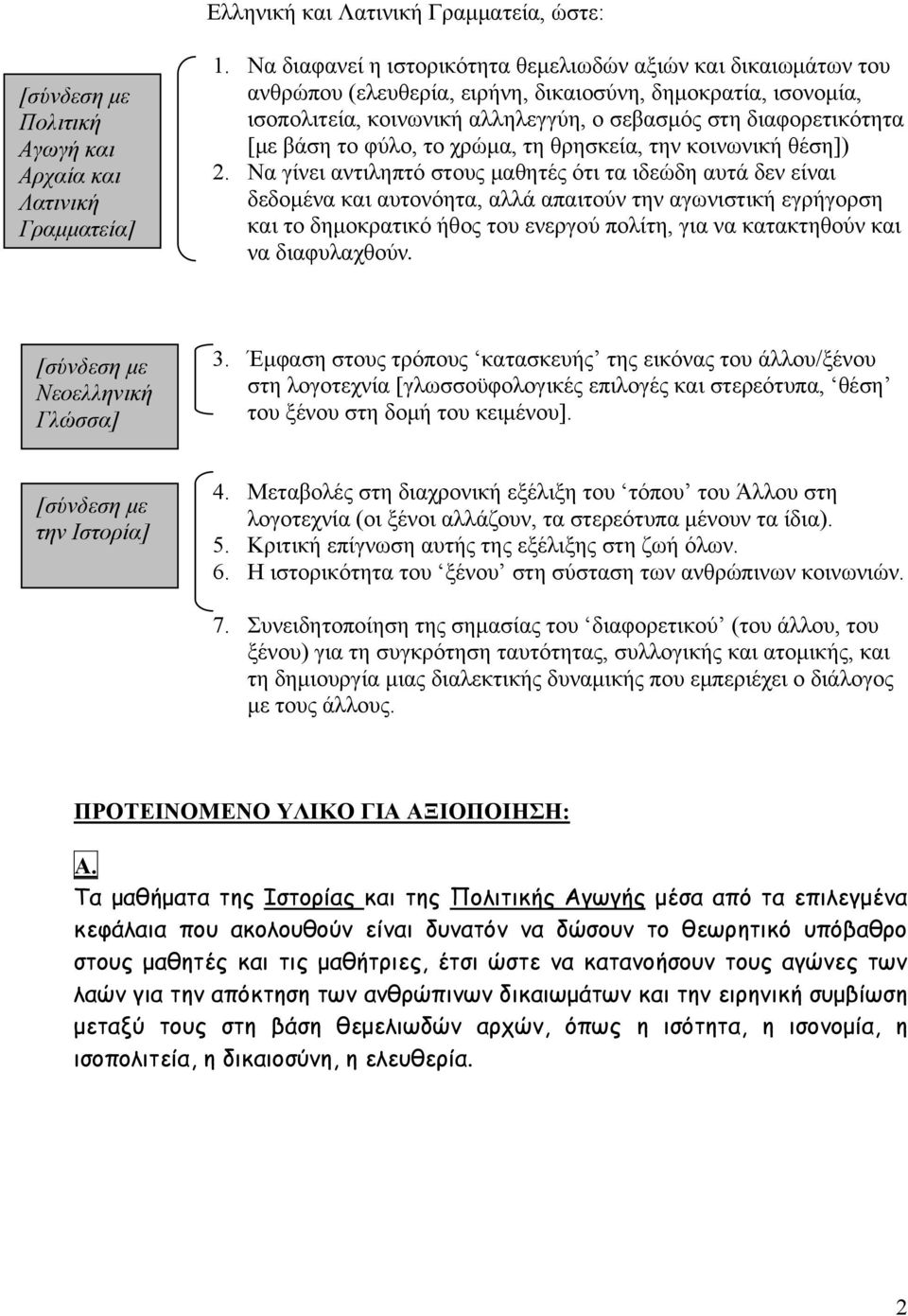 βάση το φύλο, το χρώμα, τη θρησκεία, την κοινωνική θέση]) 2.