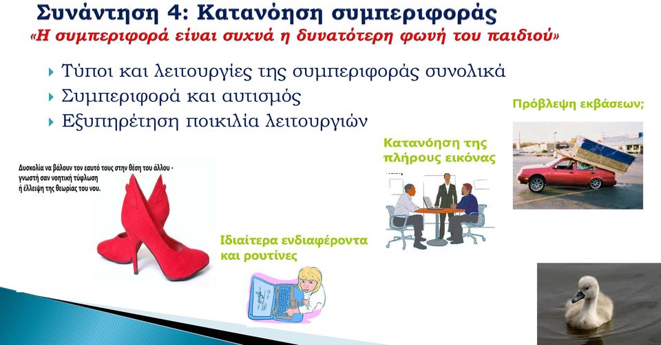 Συμπεριφορά και αυτισμός