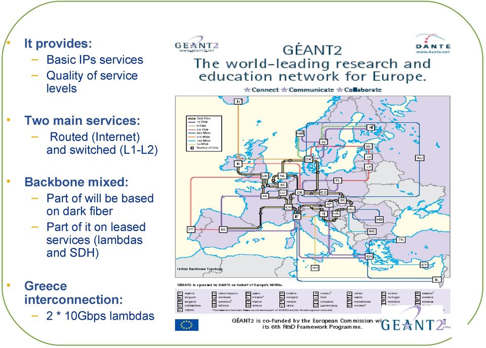 mixed: Part of will be based on dark fiber Part of it on leased