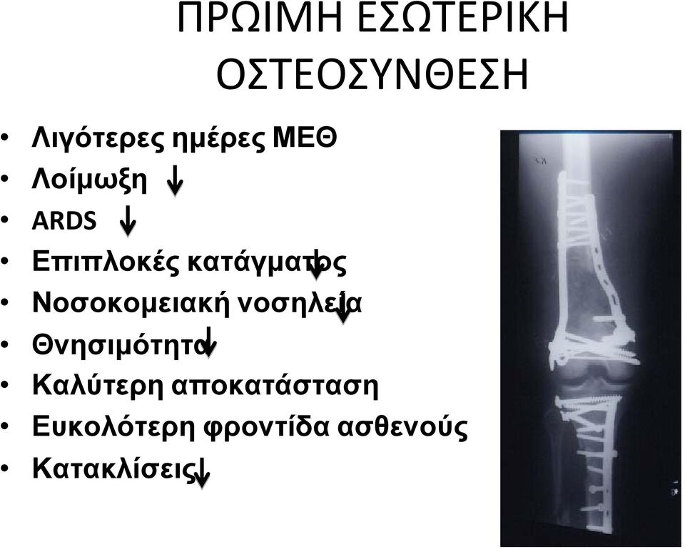 νοσηλεία ΟΣΤΕΟΣΥΝΘΕΣΗ Θνησιμότητα Καλύτερη