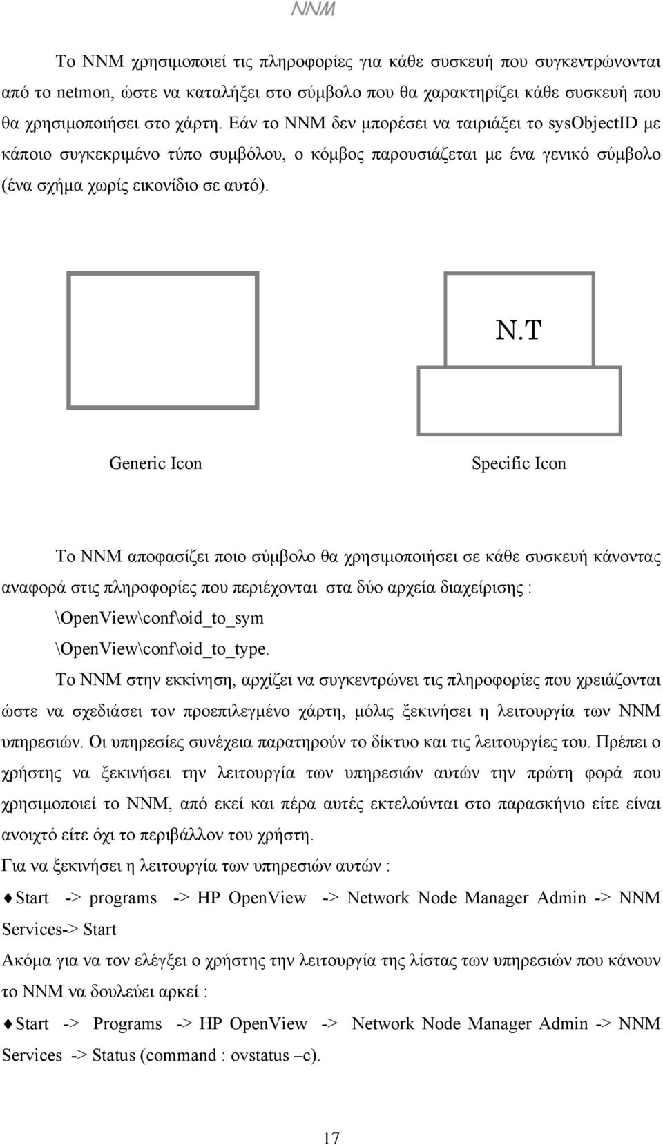 M δεν μπορέσει να ταιριάξει το sysobjectid με κάποιο συγκεκριμένο τύπο συμβόλου, ο κόμβος παρουσιάζεται με ένα γενικό σύμβολο (ένα σχήμα χωρίς εικονίδιο σε αυτό). N.