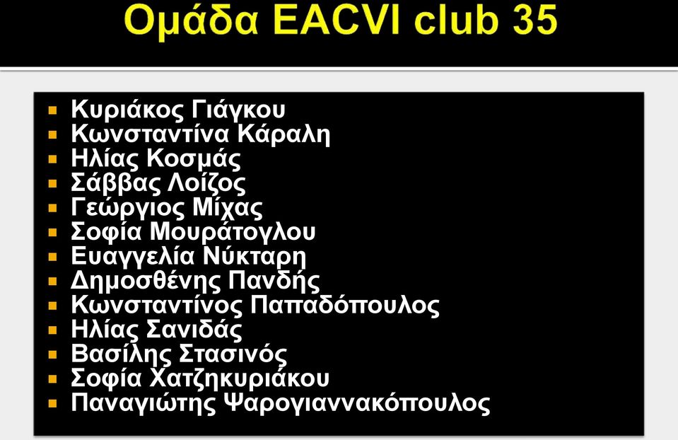 Δημοσθένης Πανδής Κωνσταντίνος Παπαδόπουλος Ηλίας Σανιδάς