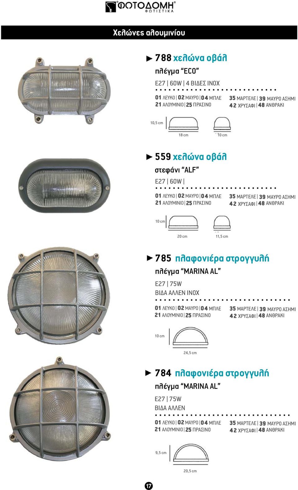 πλαφονιέρα στρογγυλή πλέγμα MARINA AL Ε27 75W ΒΙΔΑ ΑΛΛΕΝ INOX ΜΠΛΕ ΠΡΑΣΙΝΟ ΜΑΡΤΕΛΕ ΧΡΥΣΑΦΙ ΜΑΥΡΟ ΑΣΗΜΙ ΑΝΘΡΑΚΙ 10 cm 24,5 cm
