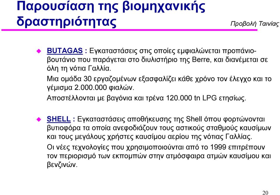000 tn LPG ετησίως.