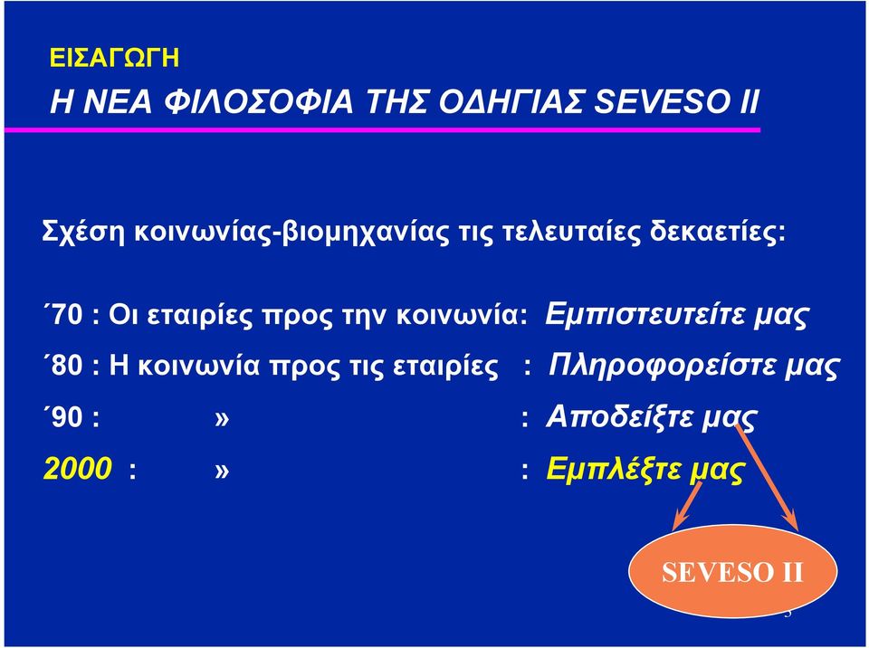 προς την κοινωνία: Εµπιστευτείτε µας 80 : H κοινωνία προς τις