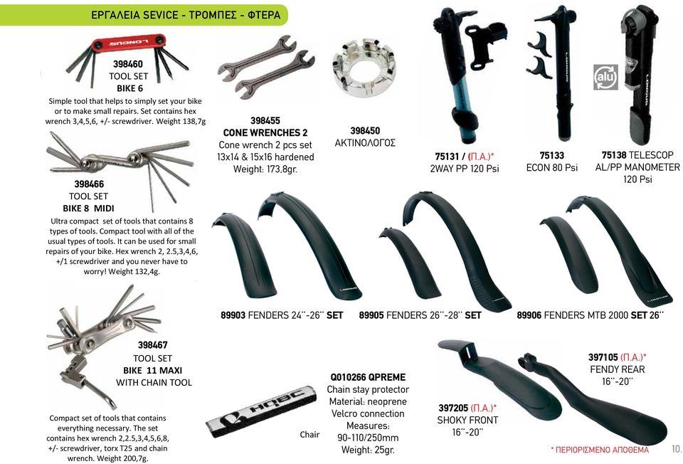 125 rivet tool that perfectly fits ΛΕΠΤΟ ΣΠΕΙΡΩΜΑΤΩΝ or to make ΛΑΔΙ small repairs. Set contains hex ΚΑΘΑΡΙΣΤΙΚΟ D-903 ΣΠΡΕΥ GRASSO D-904 TEFLON your hand. Weight 87,2g.