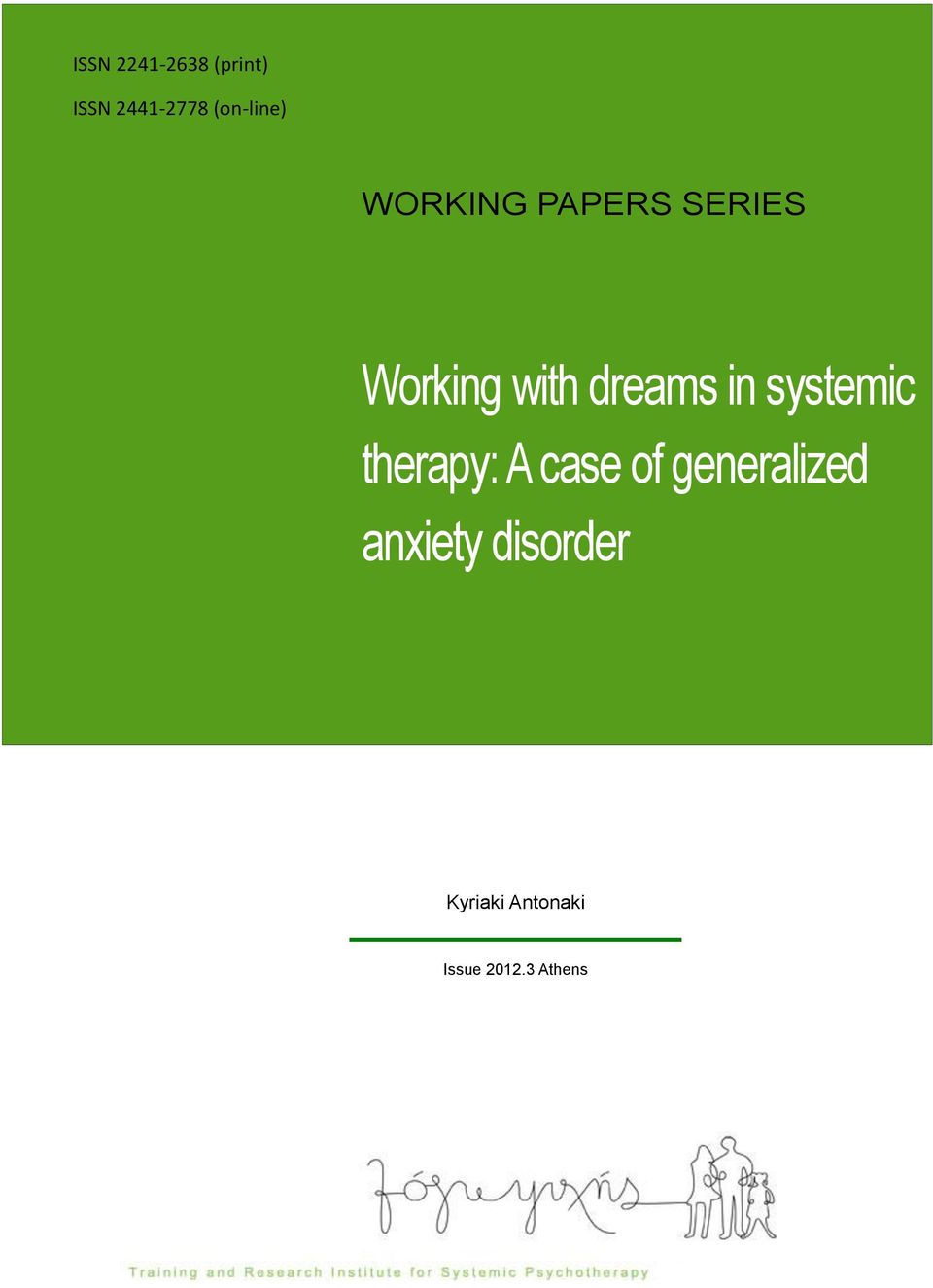 dreams in systemic therapy: A case of