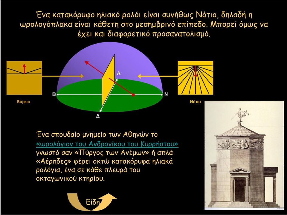 Ένα σπουδαίο µνηµείο των Αθηνών το «ωρολόγιον του Ανδρονίκου του Κυρρήστου» γνωστό σαν