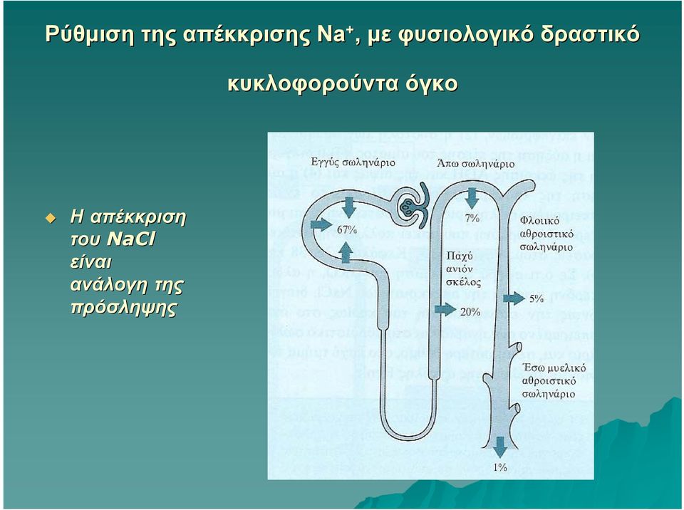 κυκλοφορούντα όγκο Η