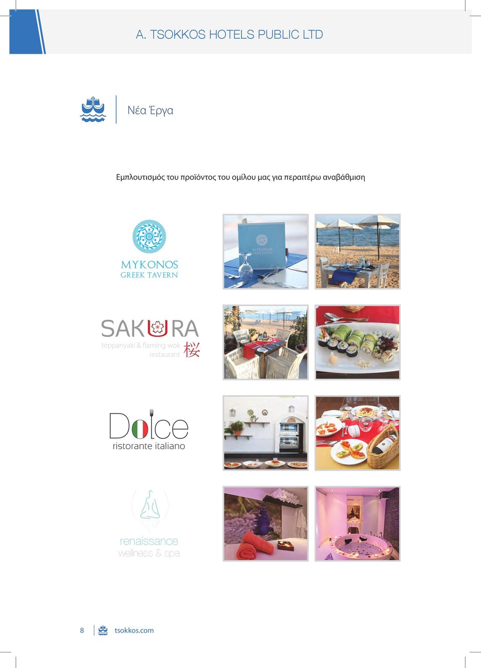 αναβάθμιση Mykonos greek Tavern SAKURA