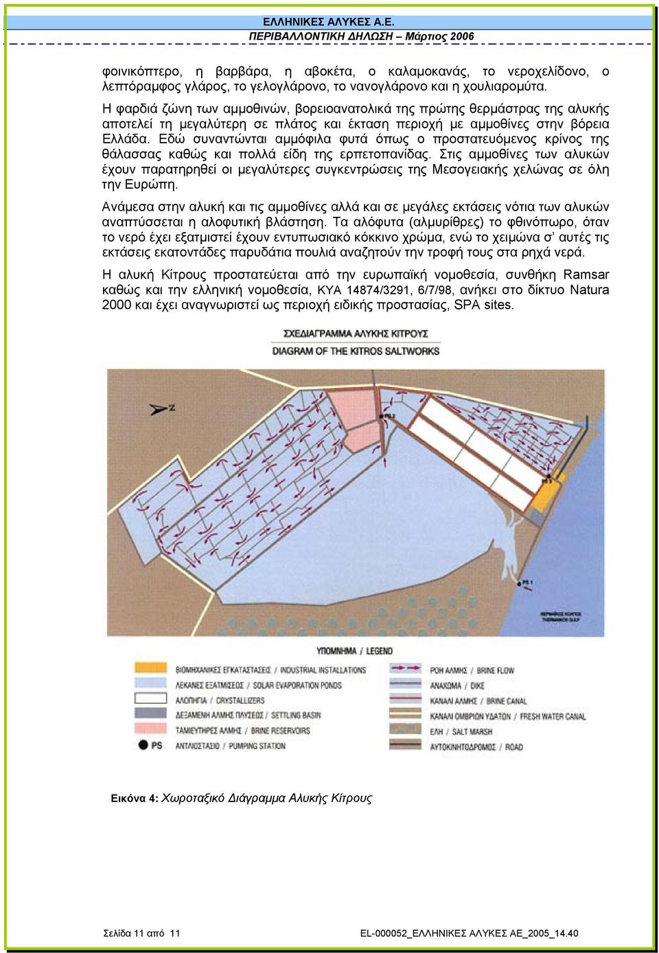 Εδώ συναντώνται αµµόφιλα φυτά όπως ο προστατευόµενος κρίνος της θάλασσας καθώς και πολλά είδη της ερπετοπανίδας.