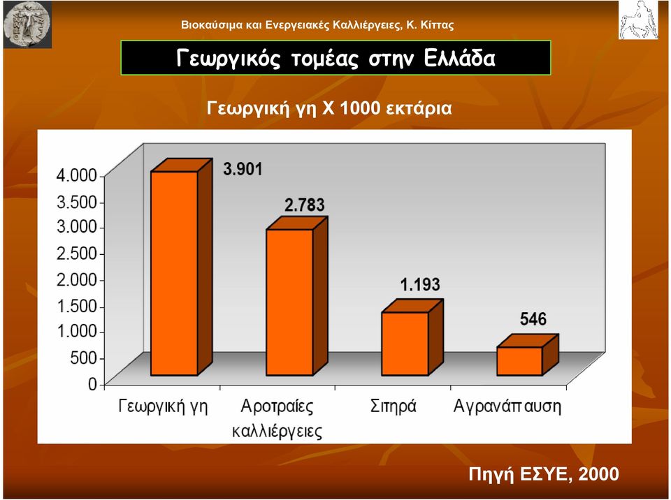 Κίττας Γεωργικός τοµέας στην