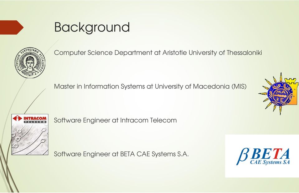 Systems at University of Macedonia (MIS) Software