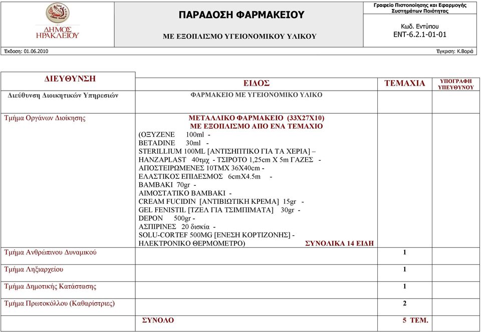 (ΟΞΥΖΕΝΕ 00ml - STERILLIUM 00ML [ΑΝΤΙΣΗΠΤΙΚΟ ΓΙΑ ΤΑ ΧΕΡΙΑ] HANZAPLAST 40τμχ - ΤΣΙΡΟΤΟ,25cm X 5m ΓΑΖΕΣ - ΑΠΟΣΤΕΙΡΩΜΕΝΕΣ