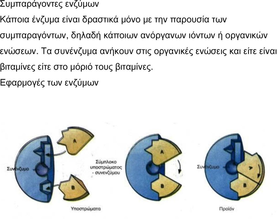 οργανικών ενώσεων.