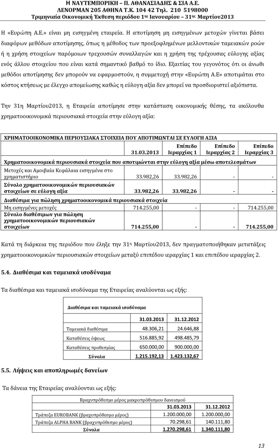 χρήση της τρέχουσας εύλογης αξίας ενός άλλου στοιχείου που είναι κατά σημαντικό βαθμό το ίδιο.