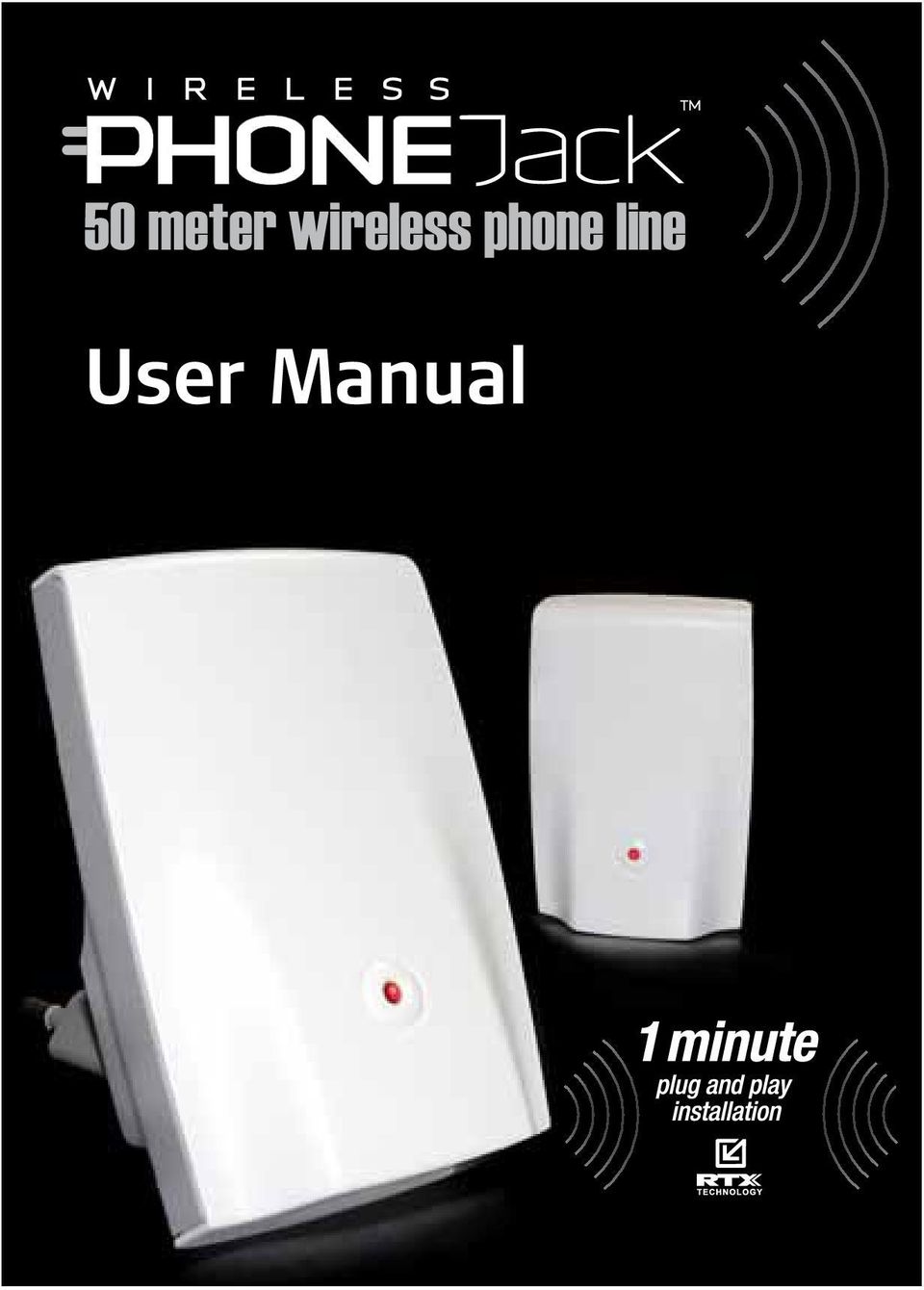 50 meter wireless phone line. User Manual - PDF ΔΩΡΕΑΝ Λήψη