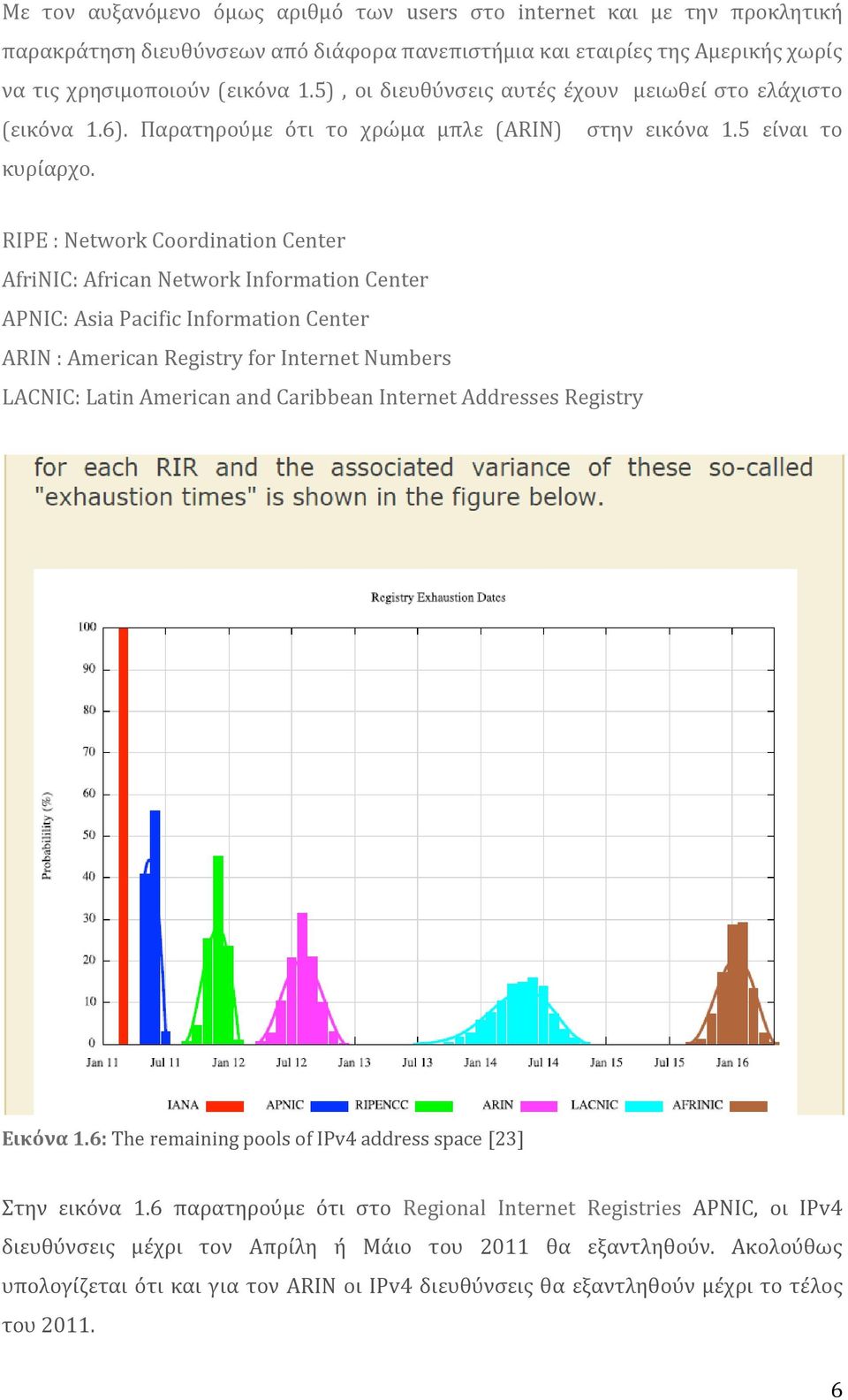 RIPE : Network Coordination Center AfriNIC: African Network Information Center APNIC: Asia Pacific Information Center ARIN : American Registry for Internet Numbers LACNIC: Latin American and