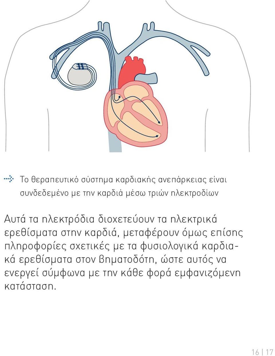 μεταφέρουν όμως επίσης πληροφορίες σχετικές με τα φυσιολογικά καρδιακά ερεθίσματα