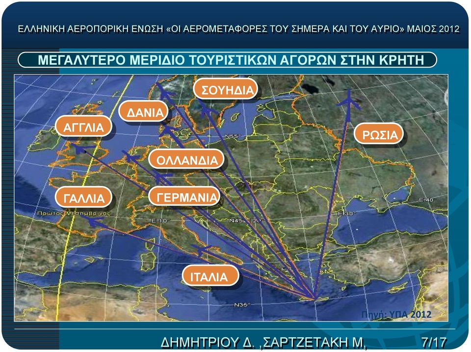 ΣΤΗΝ ΚΡΗΤΗ ΣΟΥΗΔΙΑ ΑΓΓΛΙΑ ΔΑΝΙΑ ΟΛΛΑΝΔΙΑ ΡΩΣΙΑ ΓΑΛΛΙΑ