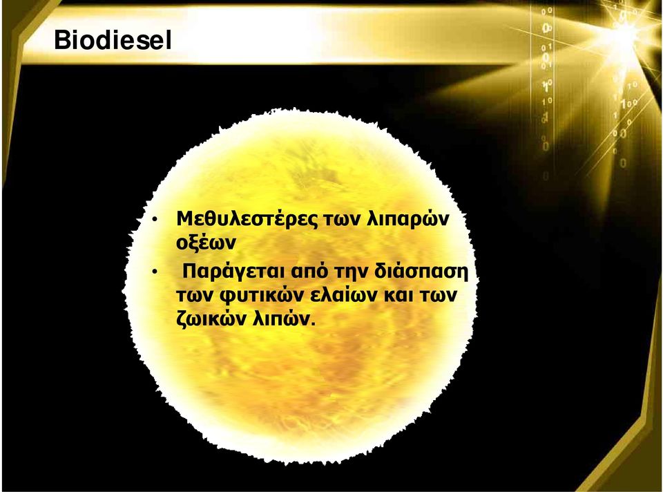 από την διάσπαση των