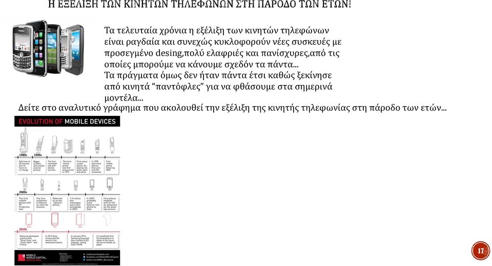 .. Τα πράγματα όμως δεν ήταν πάντα έτσι καθώς ξεκίνησε από κινητά παντόφλες για να φθάσουμε στα σημερινά