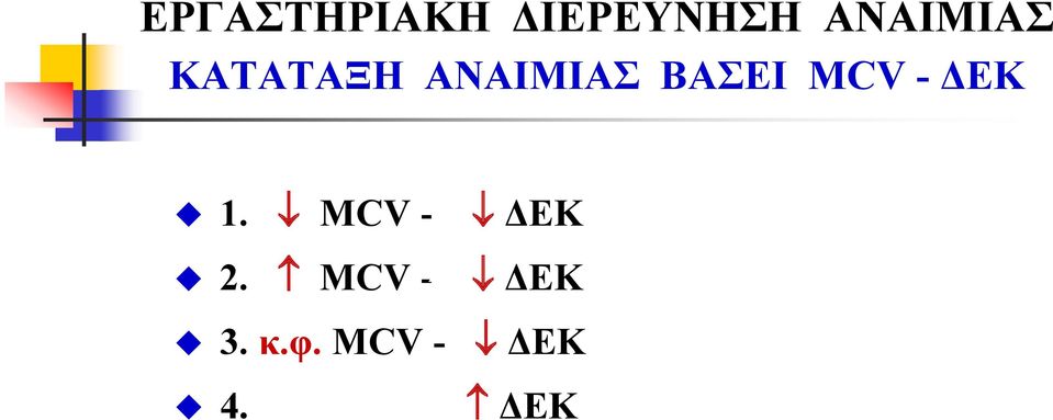 ΒΑΣΕΙ ΜCV - ΔΕΚ 1.