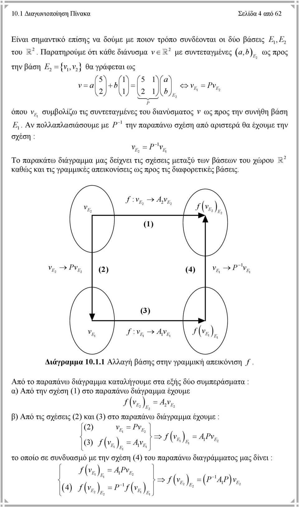 συνήθη βάση E E.