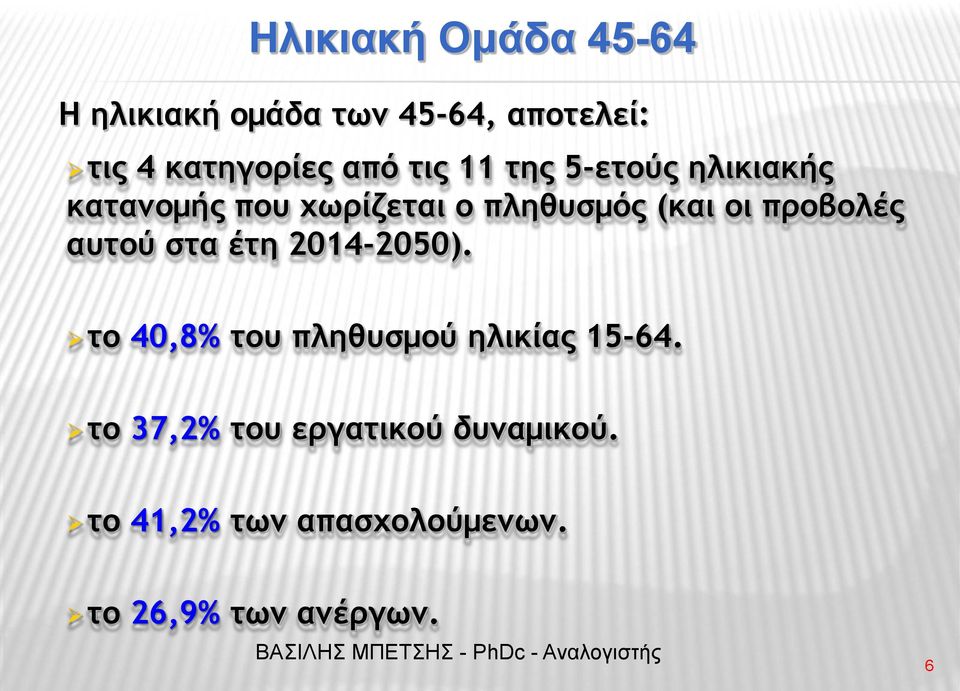προβολές αυτού στα έτη 2014-2050). το 40,8% του πληθυσμού ηλικίας 15-64.