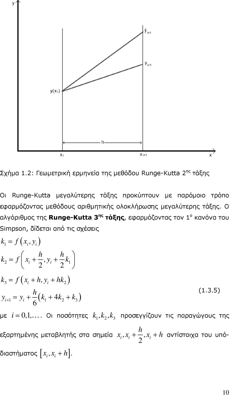 εφαρμόζοντας μεθόδους αριθμητικής ολοκλήρωσης μεγαλύτερης τάξης.