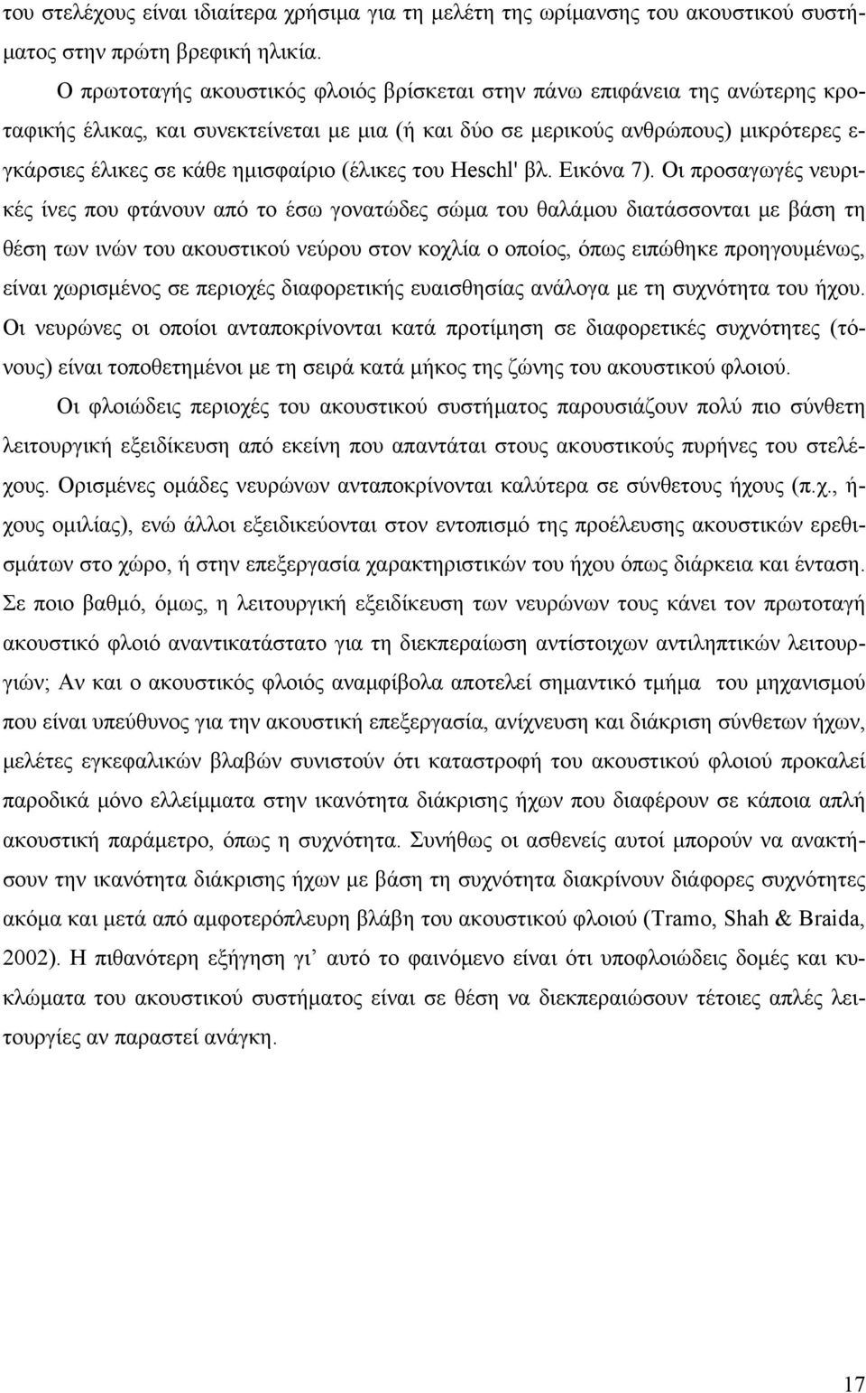 ημισφαίριο (έλικες του Heschl' βλ. Εικόνα 7).