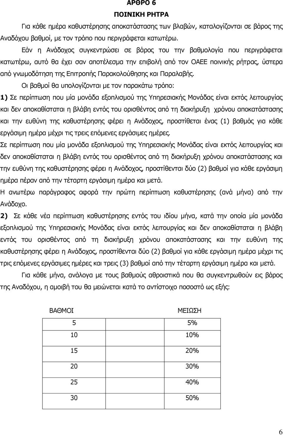 Παρακολούθησης και Παραλαβής.