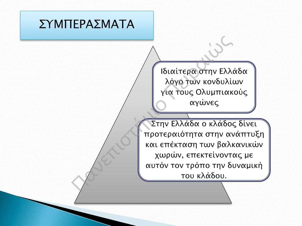 προτεραιότητα στην ανάπτυξη και επέκταση των βαλκανικών