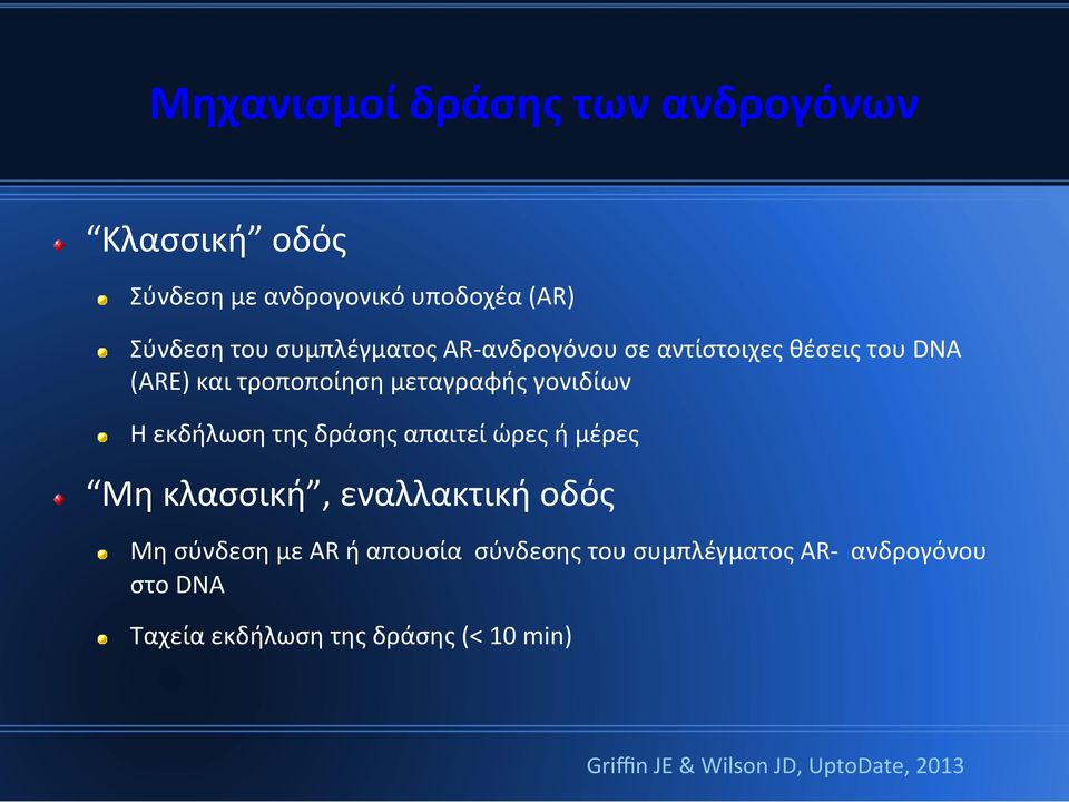 γονιδίων! Η εκδήλωση της δράσης απαιτεί ώρες ή μέρες! Μη κλασσική, εναλλακτική οδός!