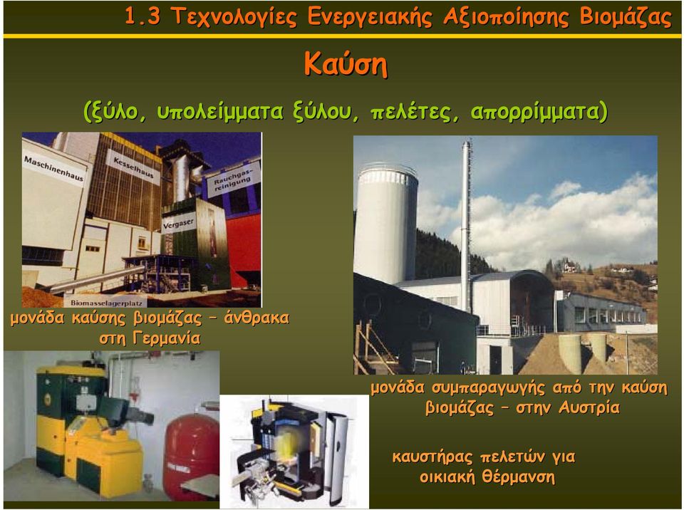 Γερμανία μονάδα συμπαραγωγής από την καύση