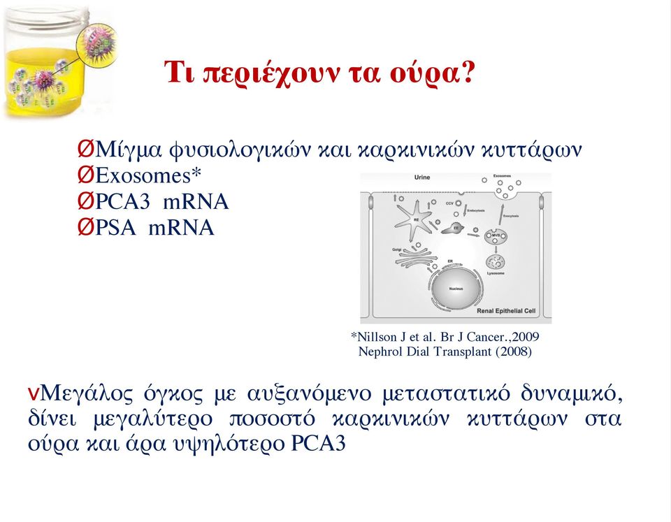 mrna *Nillson J et al. Br J Cancer.