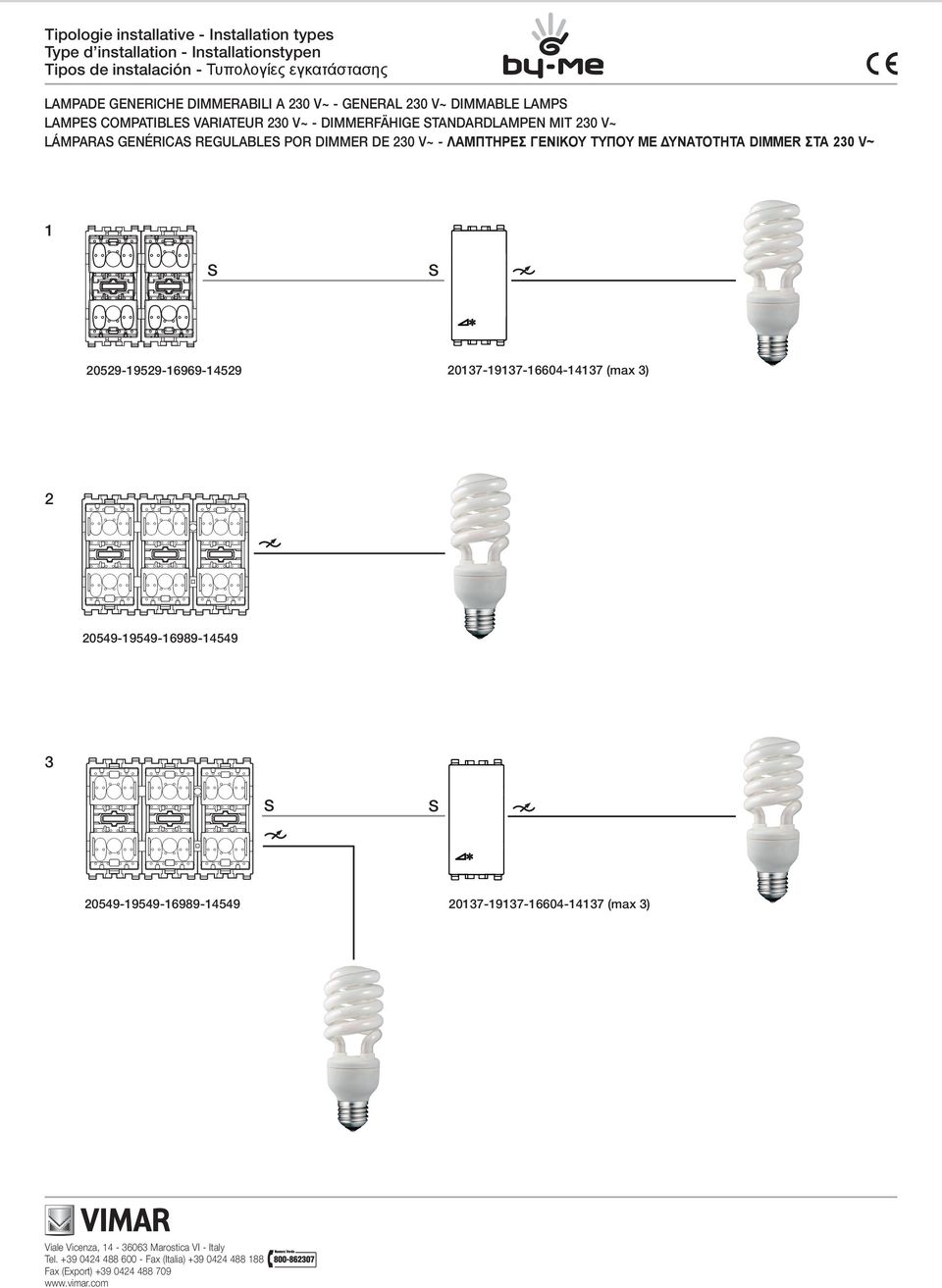 DIMMER DE 0 V~ - ΛΑΜΠΤΗΡΕΣ ΓΕΝΙΚΟΥ ΤΥΠΟΥ ΜΕ ΔΥΝΑΤΟΤΗΤΑ DIMMER ΣΤΑ 0 V~