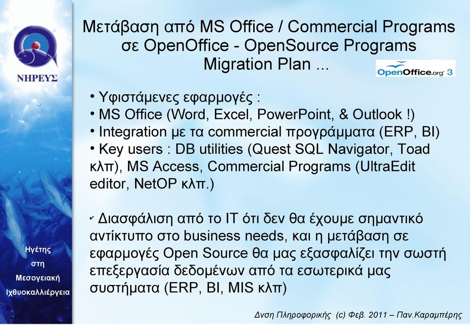Access, Commercial Programs (UltraEdit editor, NetOP κλπ.