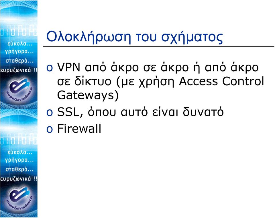 (με χρήση Access Control Gateways)