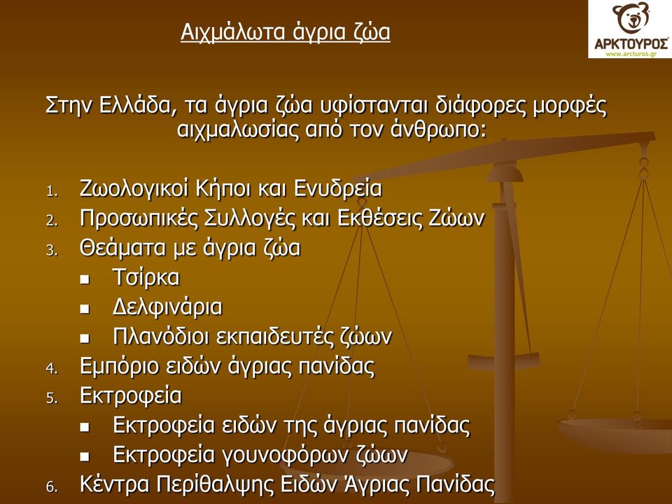 Θεάματα με άγρια ζώα Τσίρκα Δελφινάρια Πλανόδιοι εκπαιδευτές ζώων 4.