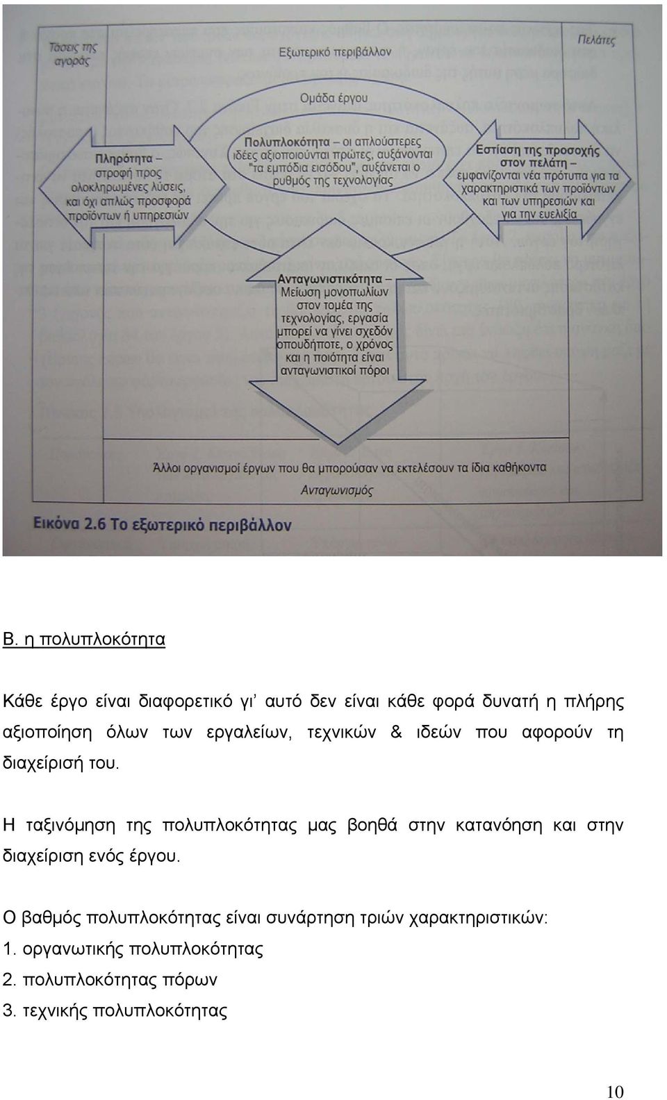 Η ταξινόμηση της πολυπλοκότητας μας βοηθά στην κατανόηση και στην διαχείριση ενός έργου.