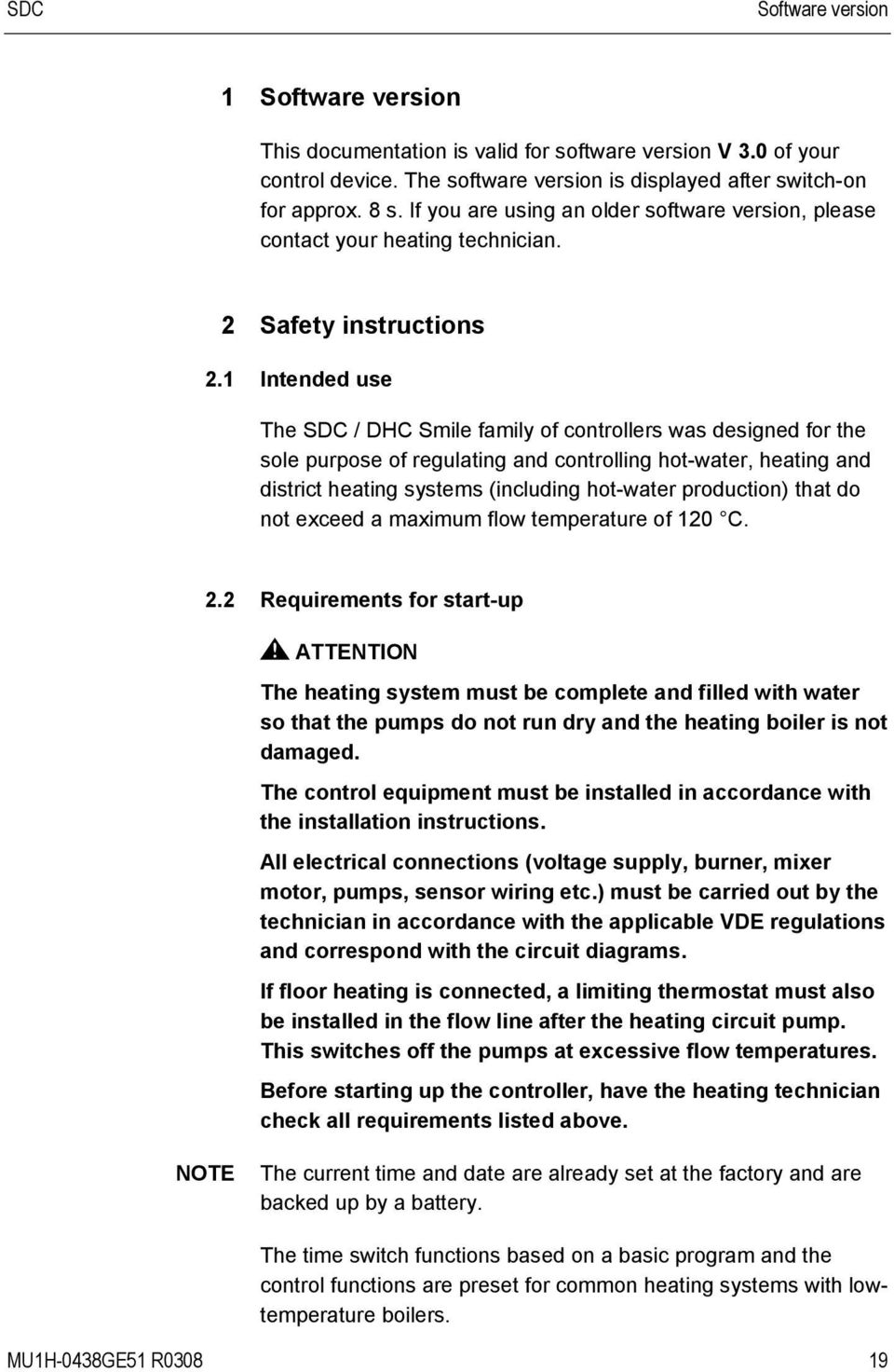 Pos: 2 /156-Honeywell/Sicherheitshinweise/Sicherheitshinweise @ 0\mod_1207134414454_6.doc @ 9105 2 Safety instructions 2.