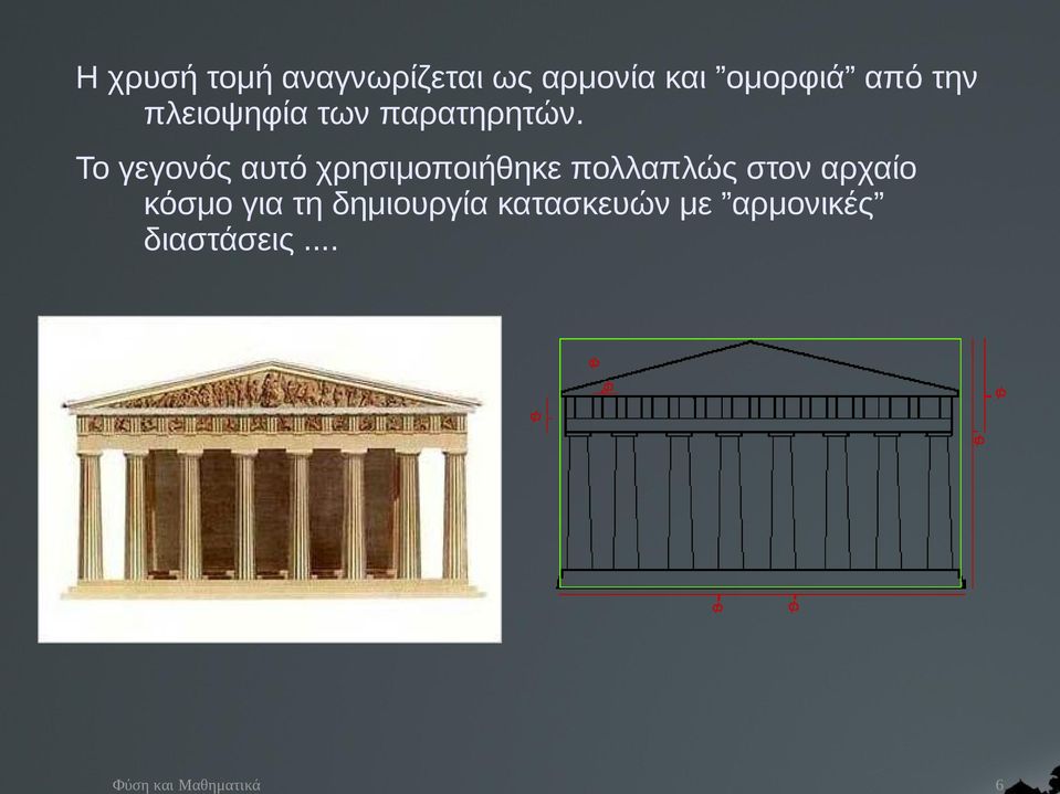 Το γεγονός αυτό χρησιμοποιήθηκε πολλαπλώς στον αρχαίο