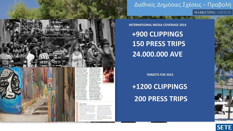 CLIPPINGS 150 PRESS TRIPS 24.000.