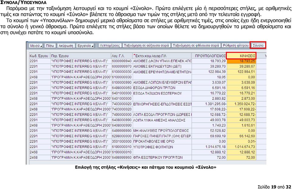 τελευταία εγγραφή.