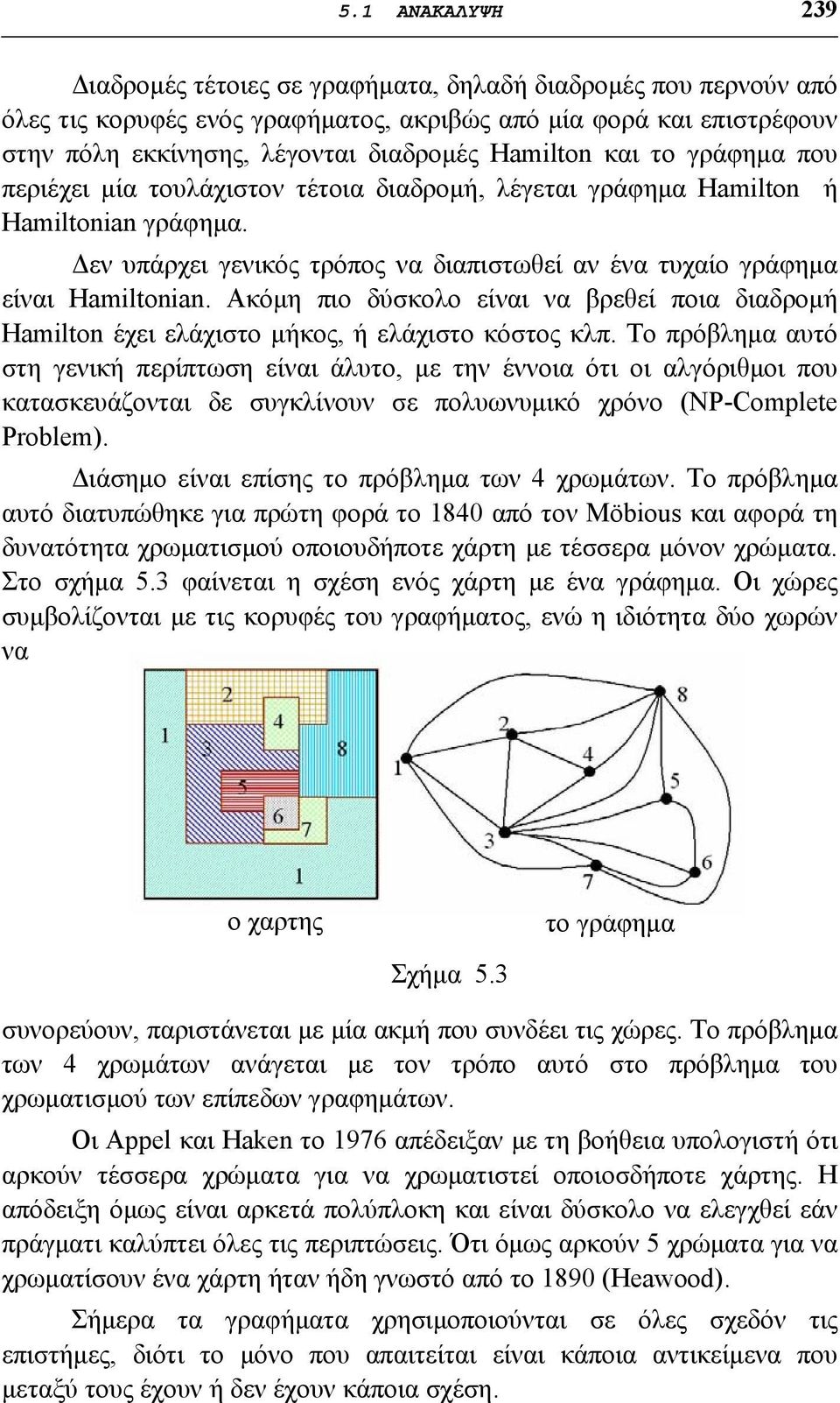 Ακόμη πιο δύσκολο είναι να βρεθεί ποια διαδρομή Hamiltn έχει ελάχιστο μήκος, ή ελάχιστο κόστος κλπ.