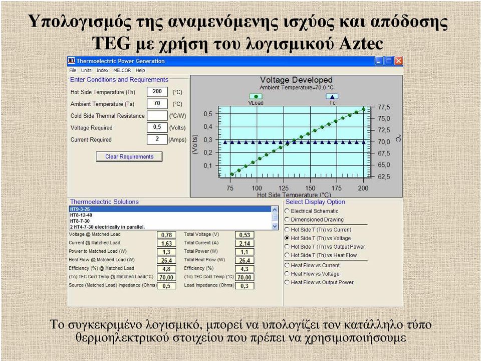 λογισµικό, µπορεί να υπολογίζει τον κατάλληλο τύπο