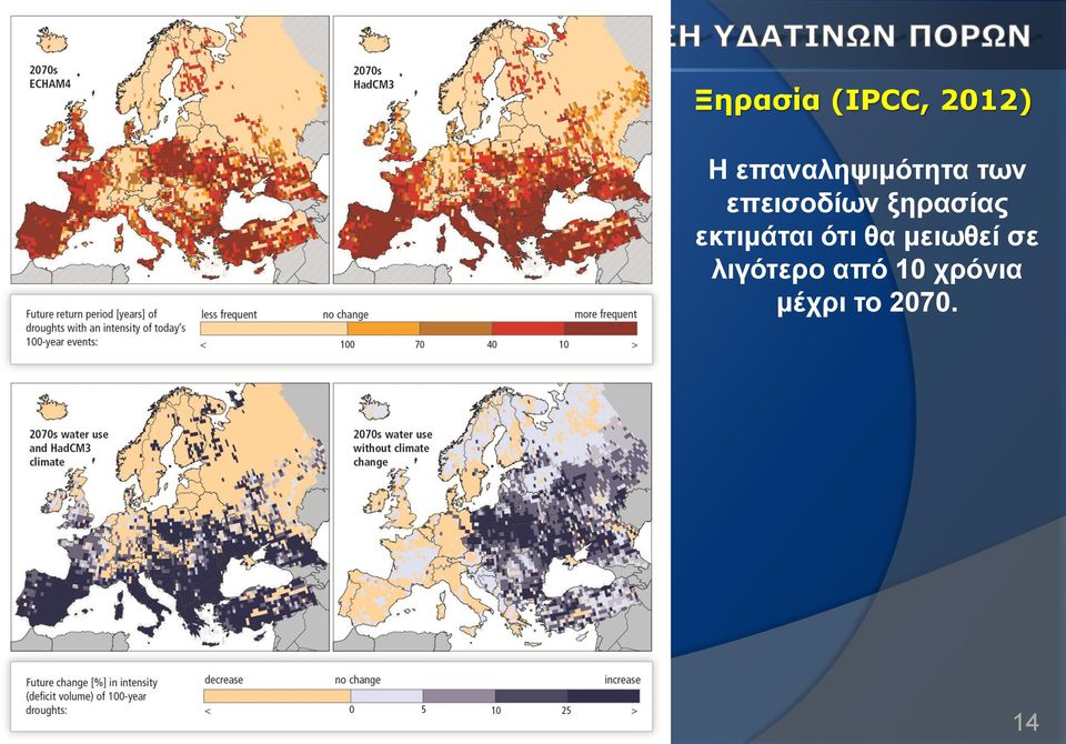 ξηρασίας εκτιμάται ότι θα