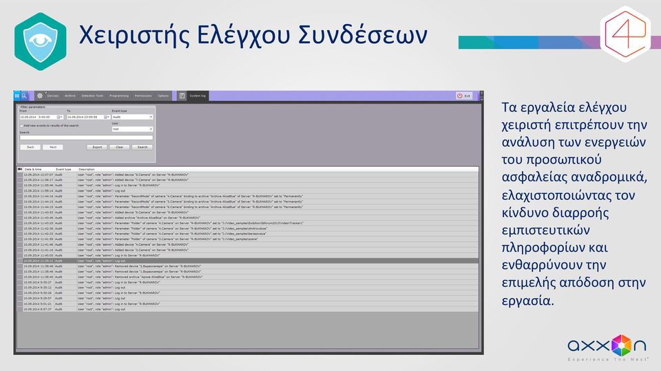 αναδρομικά, ελαχιστοποιώντας τον κίνδυνο διαρροής